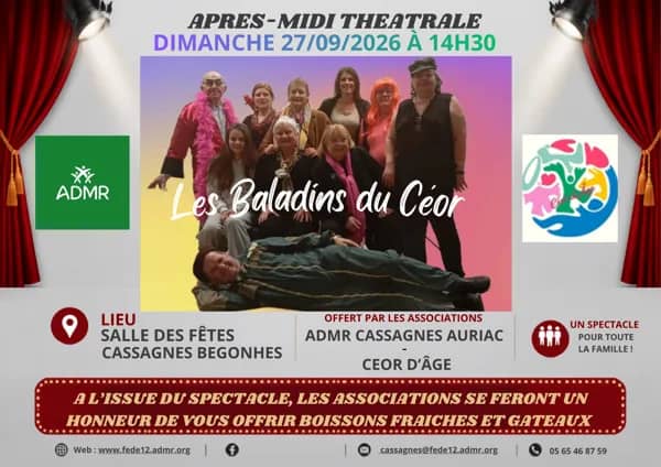 Illustration de l'événement : Après-midi théâtrale