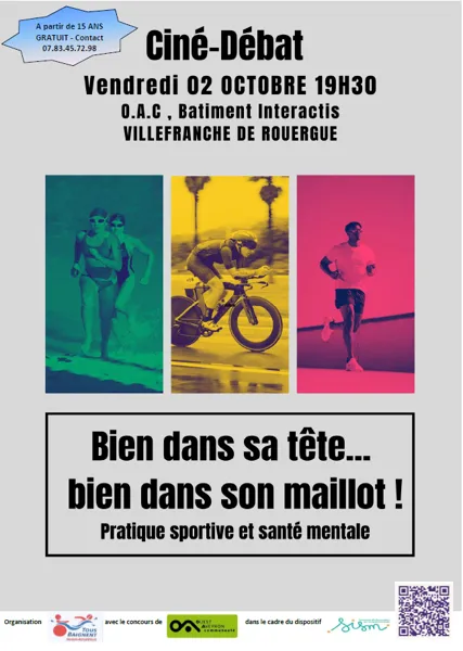 Illustration de l'événement : Semaines d'information sur la santé mentale - Ciné débat : "Bien dans sa tête, bien dans son maillot"