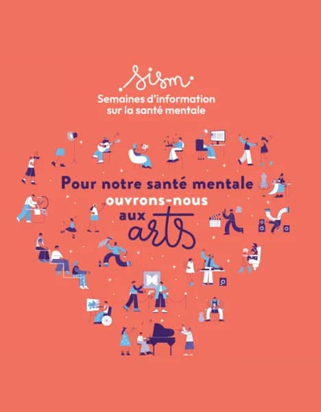 Illustration de l'événement : Semaines d'information sur la santé mentale - Exposition "Expression de soi et des émotions"