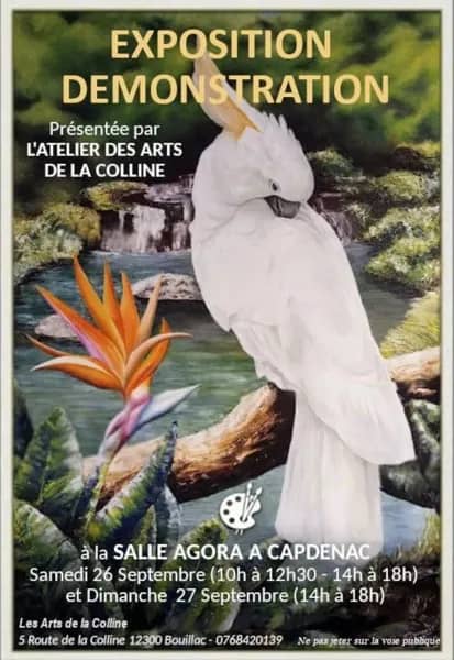 Illustration de l'événement : Exposition démonstration : atelier des arts de la colline
