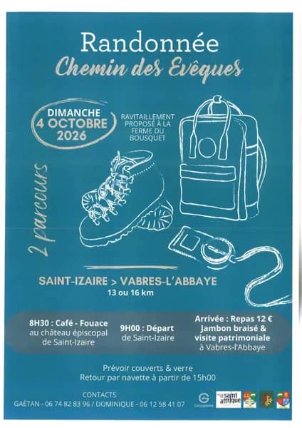 Illustration de l'événement : Randonnée " Le Chemin des Evêques"