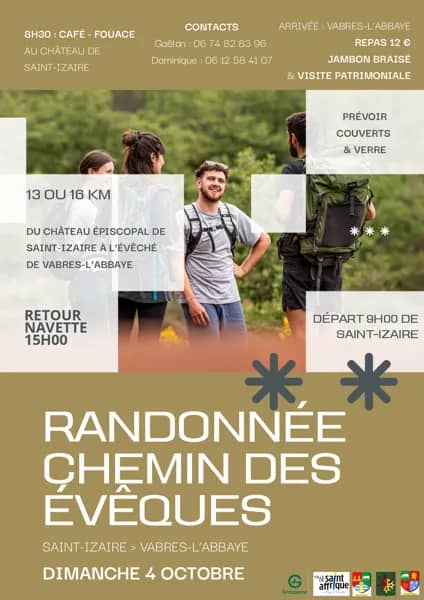 Illustration de l'événement : Randonnée " Le Chemin des Evêques"