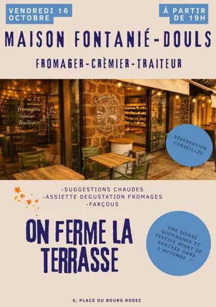 Illustration de l'événement : Soirée Fermeture de la Terrasse