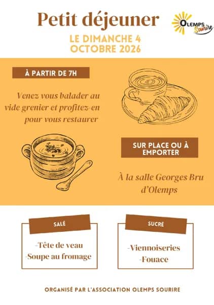 Illustration de l'événement : Petit déjeuner salé sucré