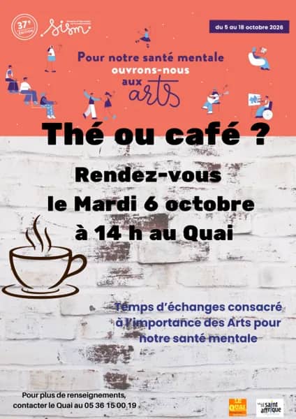 Illustration de l'événement : Atelier Art-Thérapie : Après-midi Thé ou Café