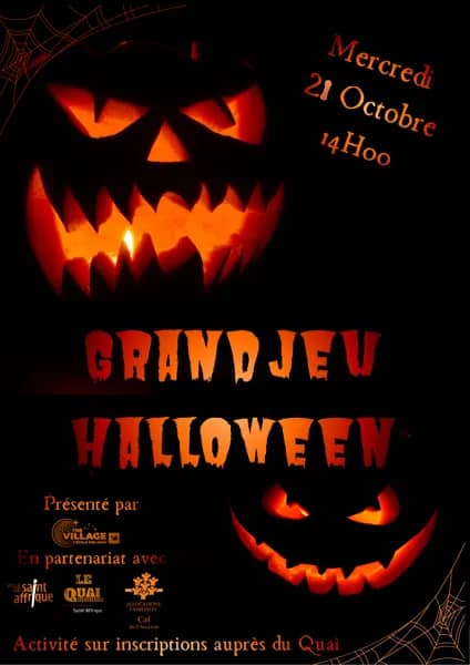 Illustration de l'événement : Halloween s’invite au Quai avec l’école The village