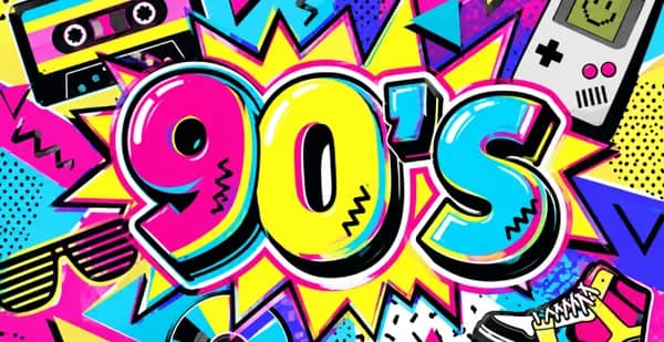 Illustration de l'événement : Soirée festive "années 90"