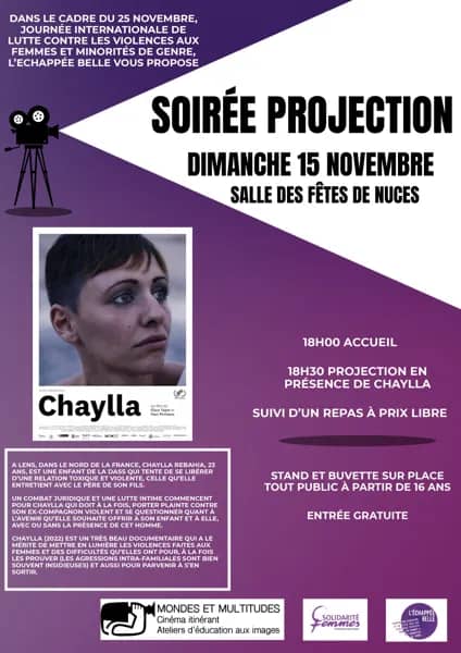 Illustration de l'événement : Soirée projection - Chaylla
