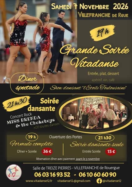 Illustration de l'événement : Soirée Vita Danse