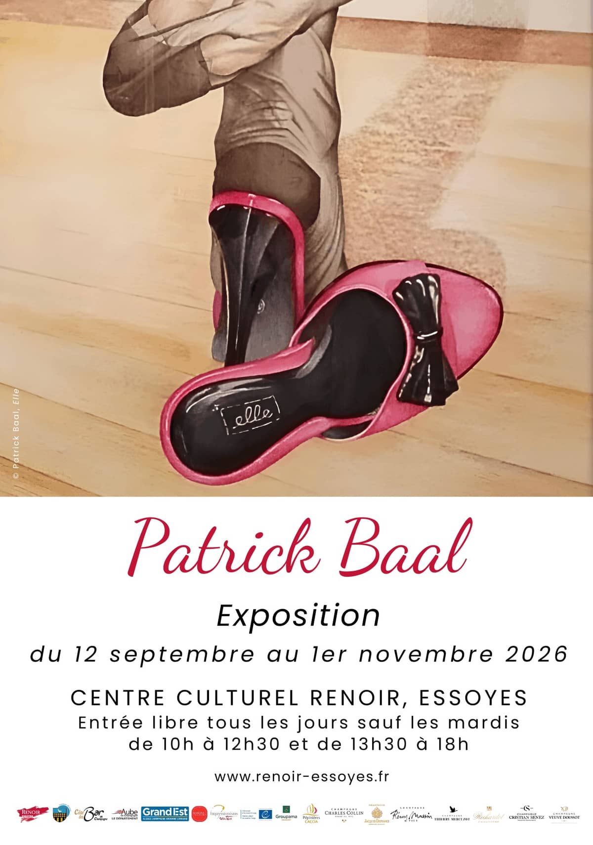 Illustration de l'événement : Exposition - Patrick Baal, le peintre illusionniste