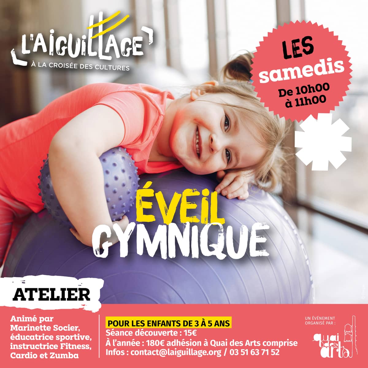 Illustration de l'événement : Atelier éveil gymnique