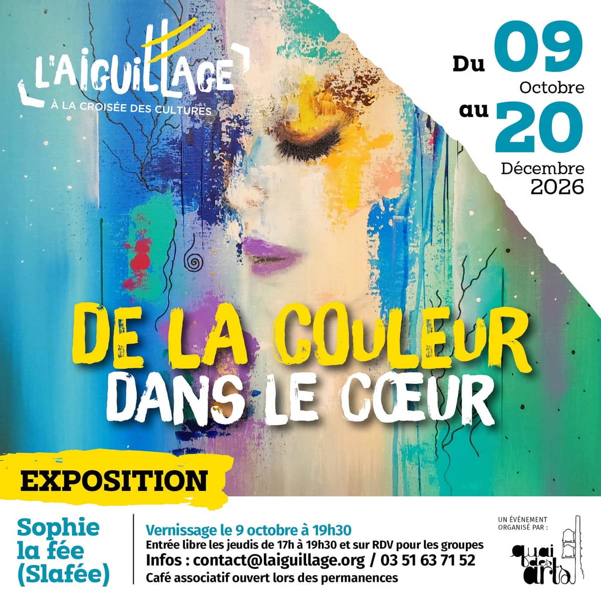 Illustration de l'événement : Exposition - De la couleur dans le coeur
