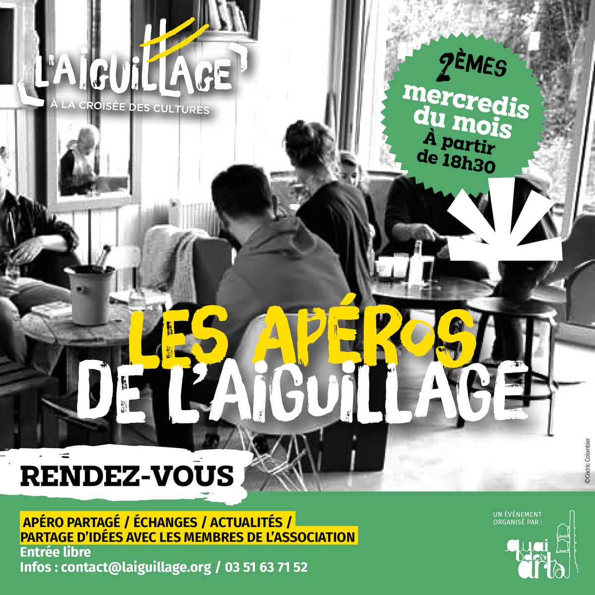 Illustration de l'événement : Les Apéros de L’Aiguillage