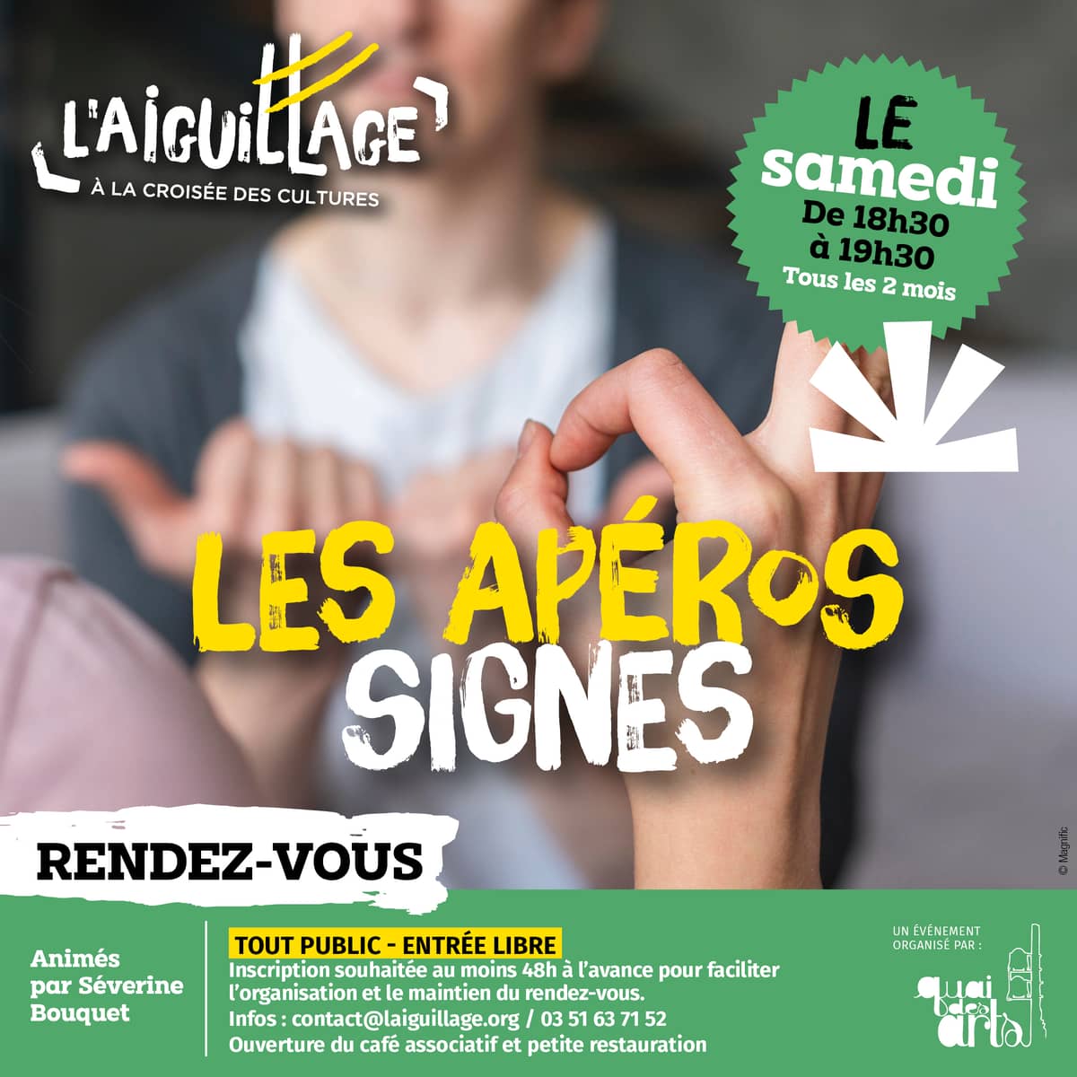 Illustration de l'événement : Les Apéros Signes