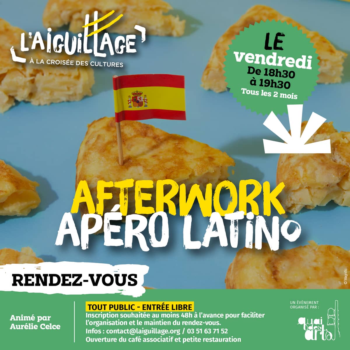 Illustration de l'événement : Afterwork Apéro Latino