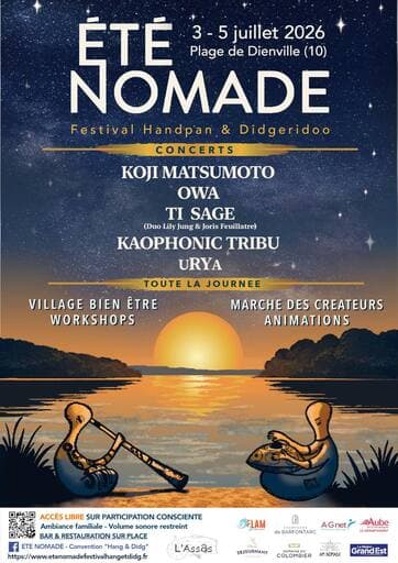 Illustration de l'événement : Été nomade - Festival Hang & Didg