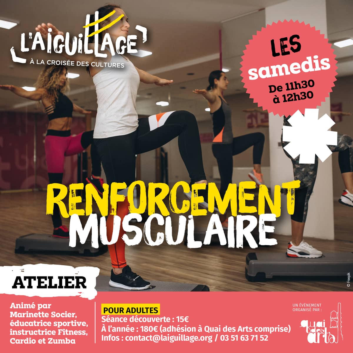 Illustration de l'événement : Atelier de renforcement musculaire
