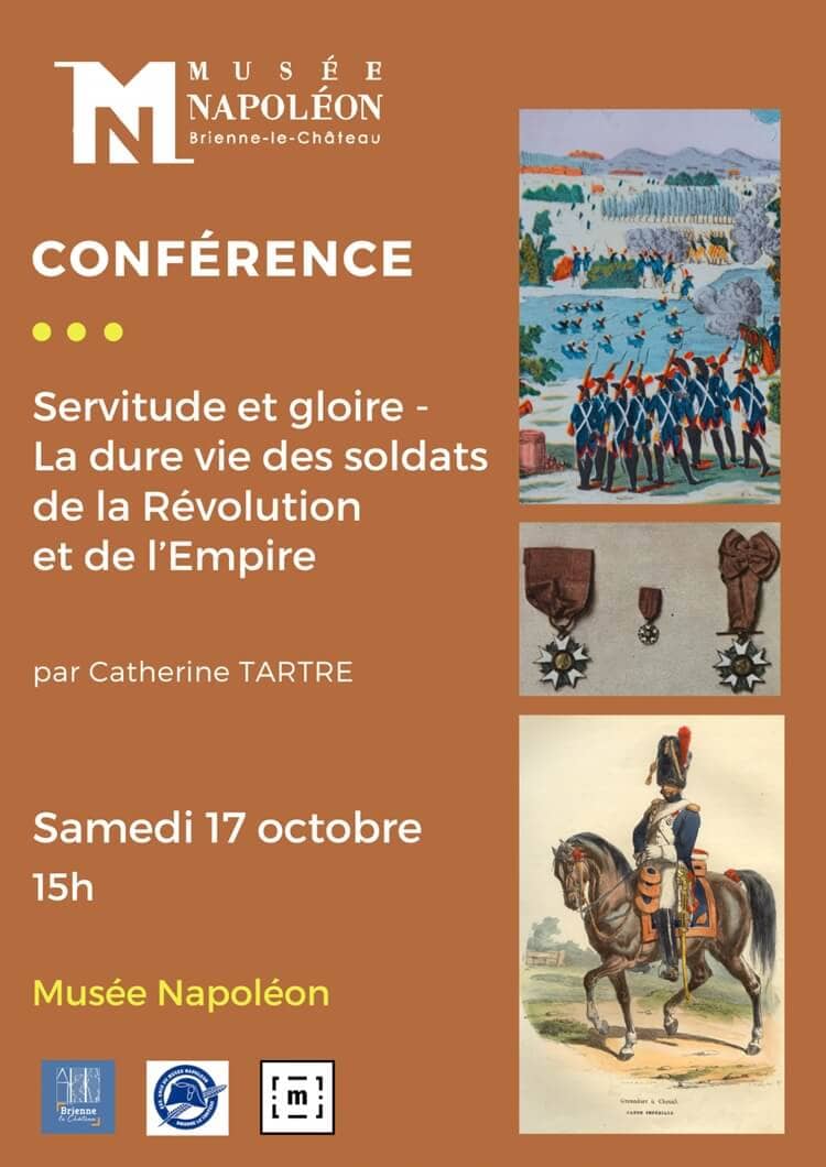 Illustration de l'événement : Conférence : Servitude et gloire, la dure vie des soldats de la Révolution et de l'Empire