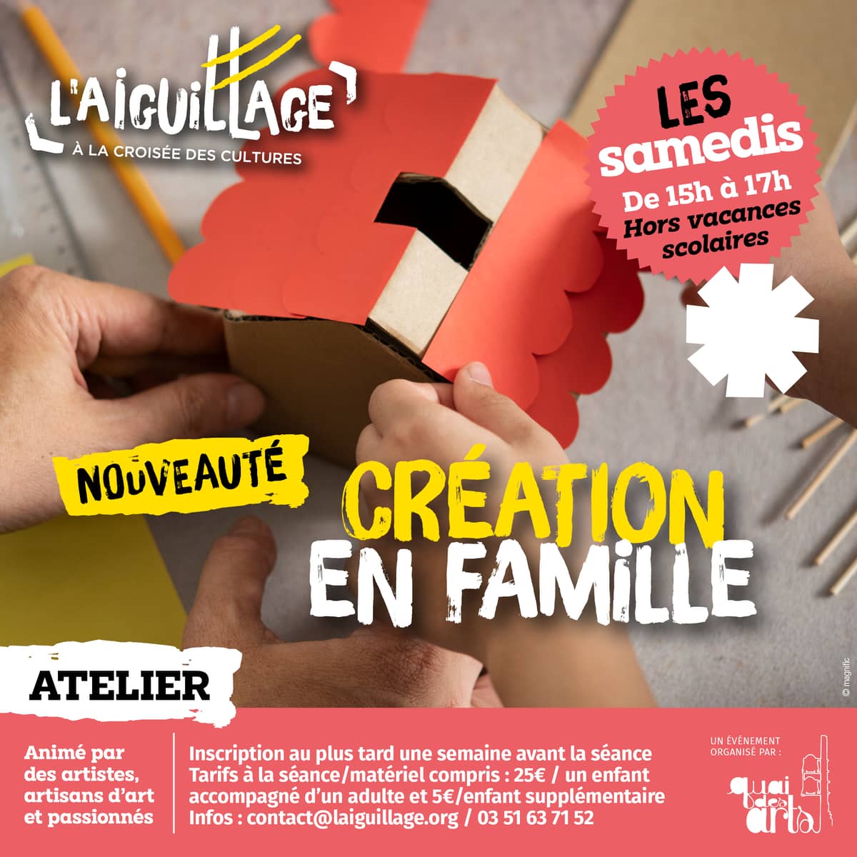 Illustration de l'événement : Atelier création en famille