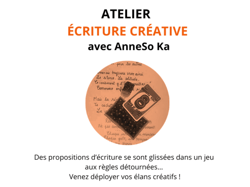 Illustration de l'événement : Atelier écriture créative