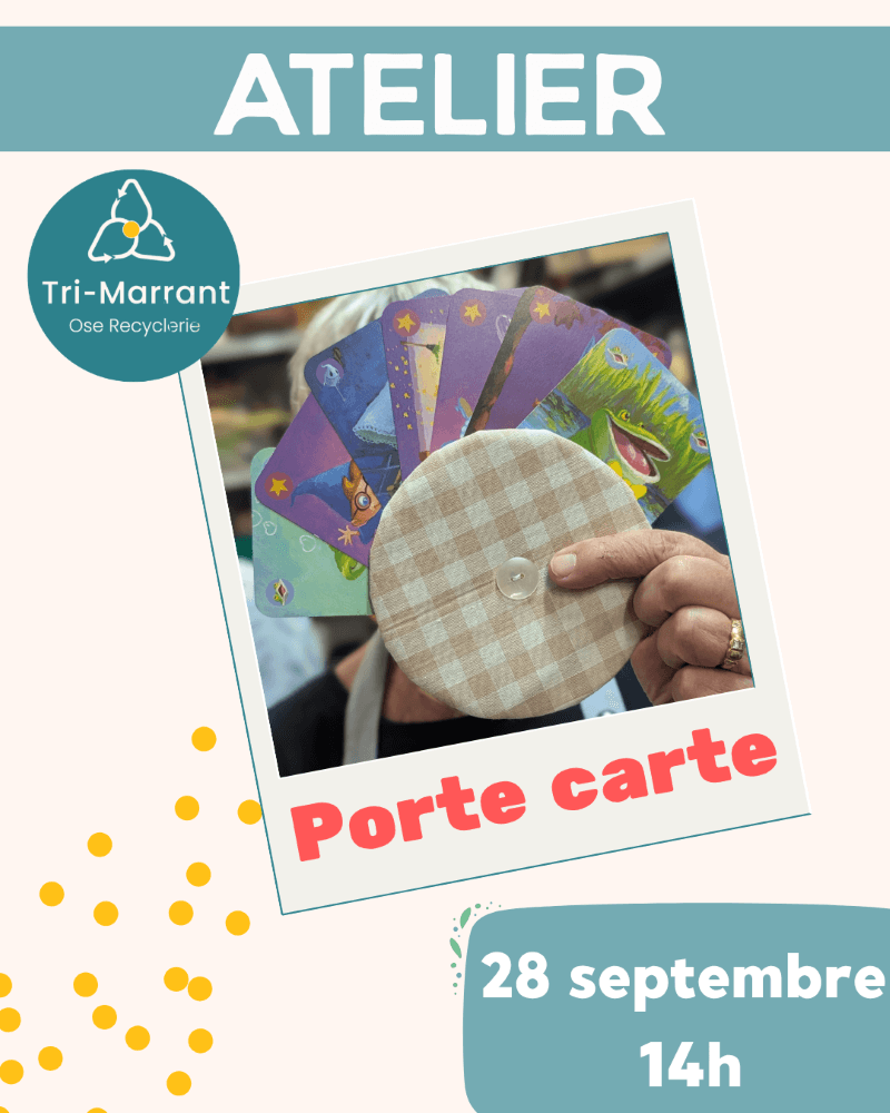 Illustration de l'événement : Porte Carte Réemploi