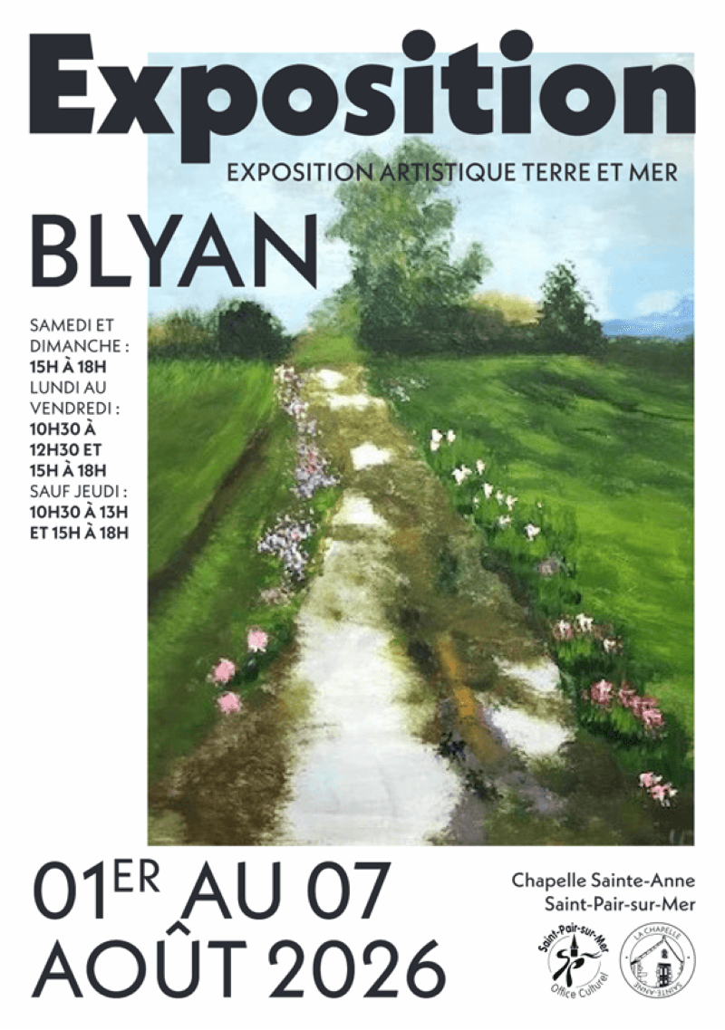 Illustration de l'événement : « Exposition artistique Terre et Mer » de Blyan
