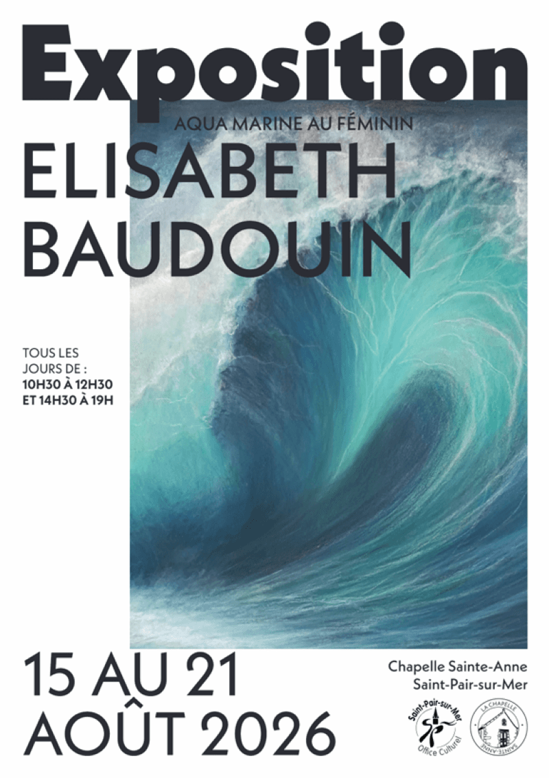 Illustration de l'événement : Exposition « Aqua Marine au féminin » d'Elisabeth Baudouin