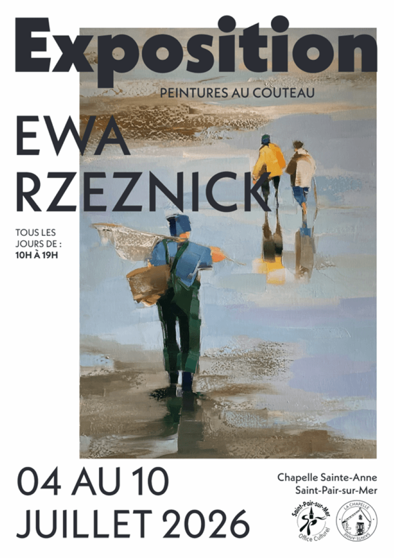 Illustration de l'événement : Exposition « Peinture au couteau » d'Ewa Rzeznick