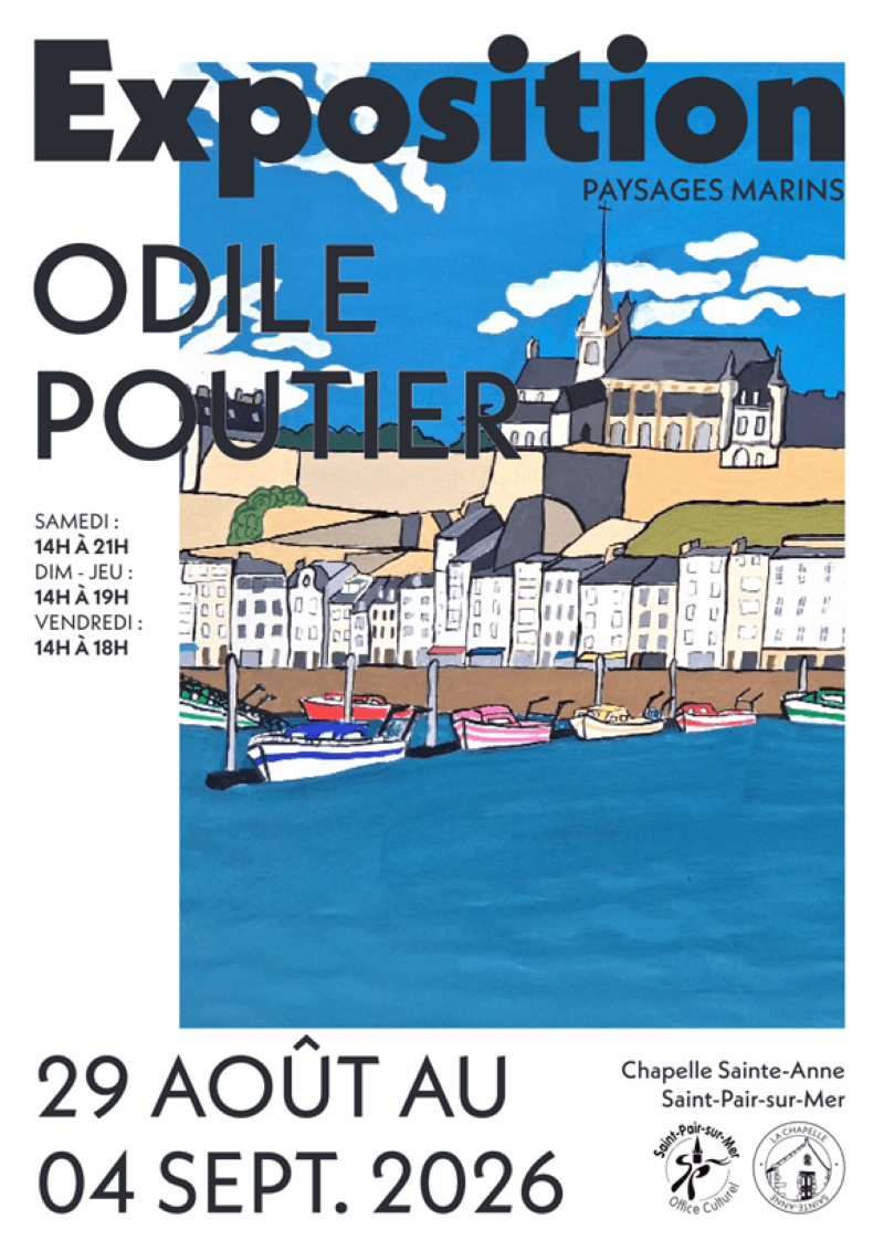 Illustration de l'événement : Exposition « Paysage marins » d'Odile Poutier