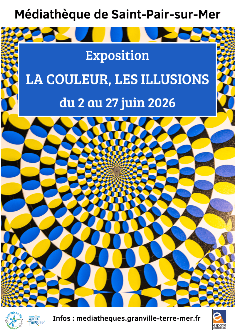Illustration de l'événement : Exposition "la couleur, les illusions"
