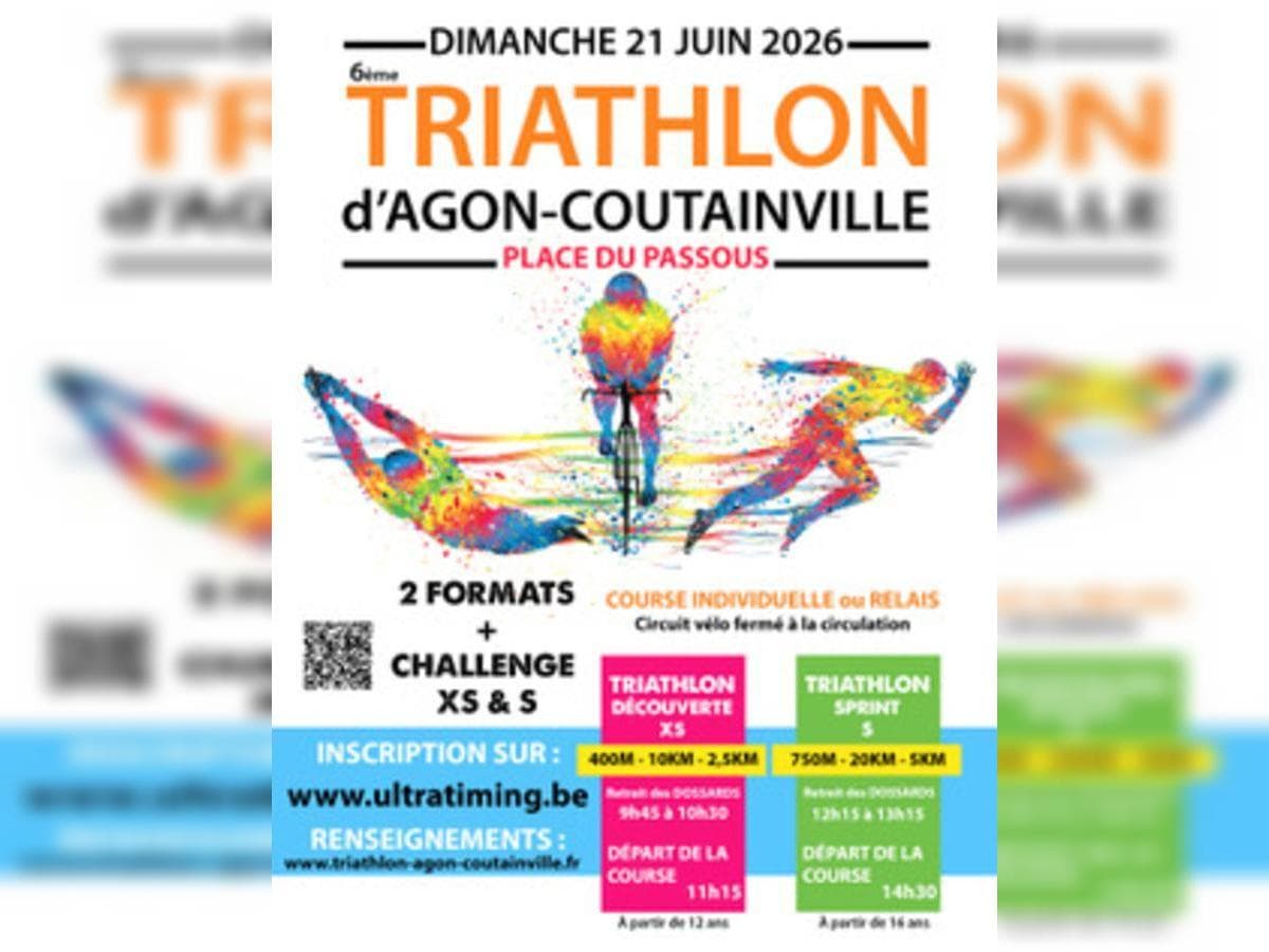 Illustration de l'événement : Triathlon d'Agon-Coutainville