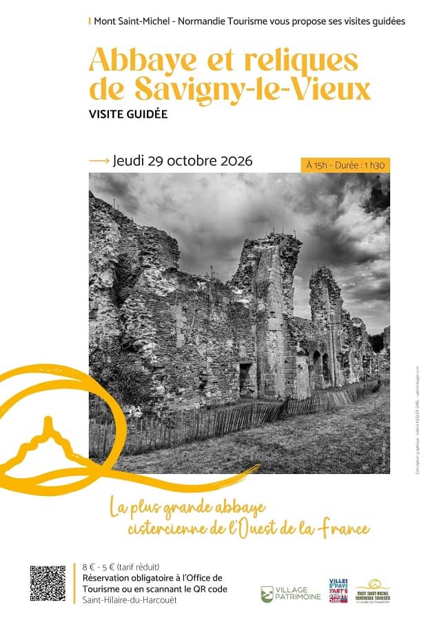 Illustration de l'événement : A la découverte de l'Abbaye de Savigny-le-Vieux