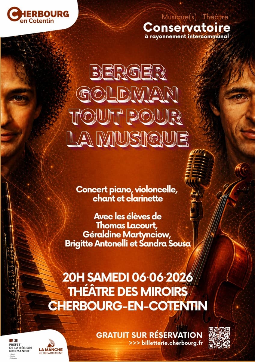 Illustration de l'événement : Soirée musicale autour de Michel Berger & Jean-Jacques Goldman