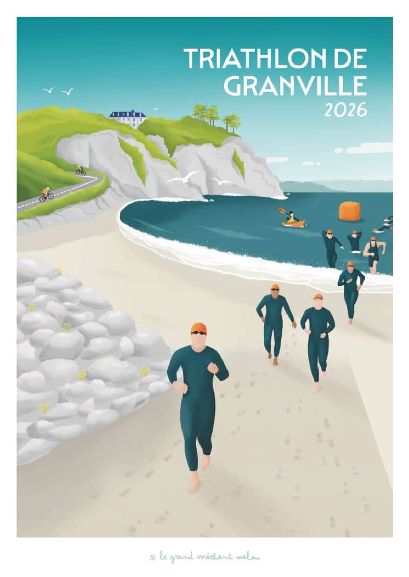Illustration de l'événement : Triathlon de Granville - 3e édition