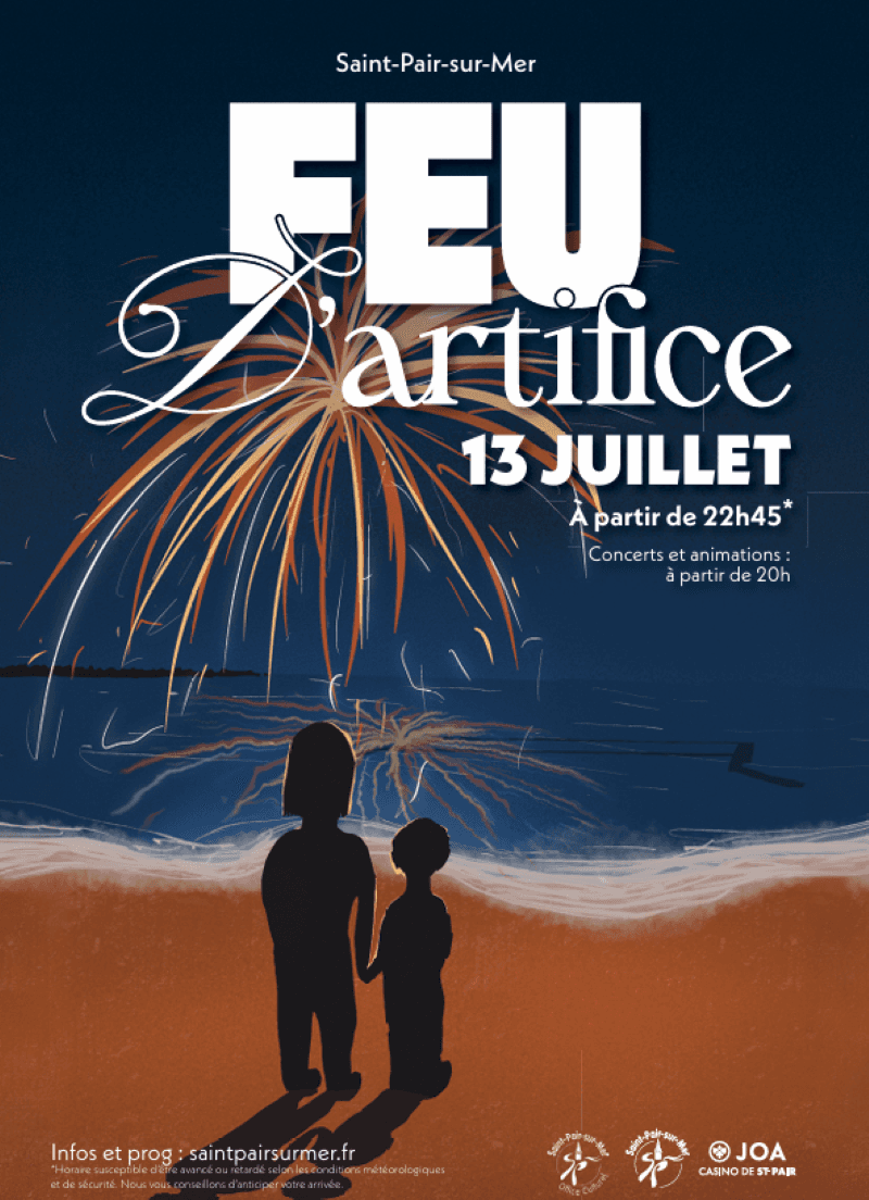 Illustration de l'événement : Concert, animations et feu d'artifice