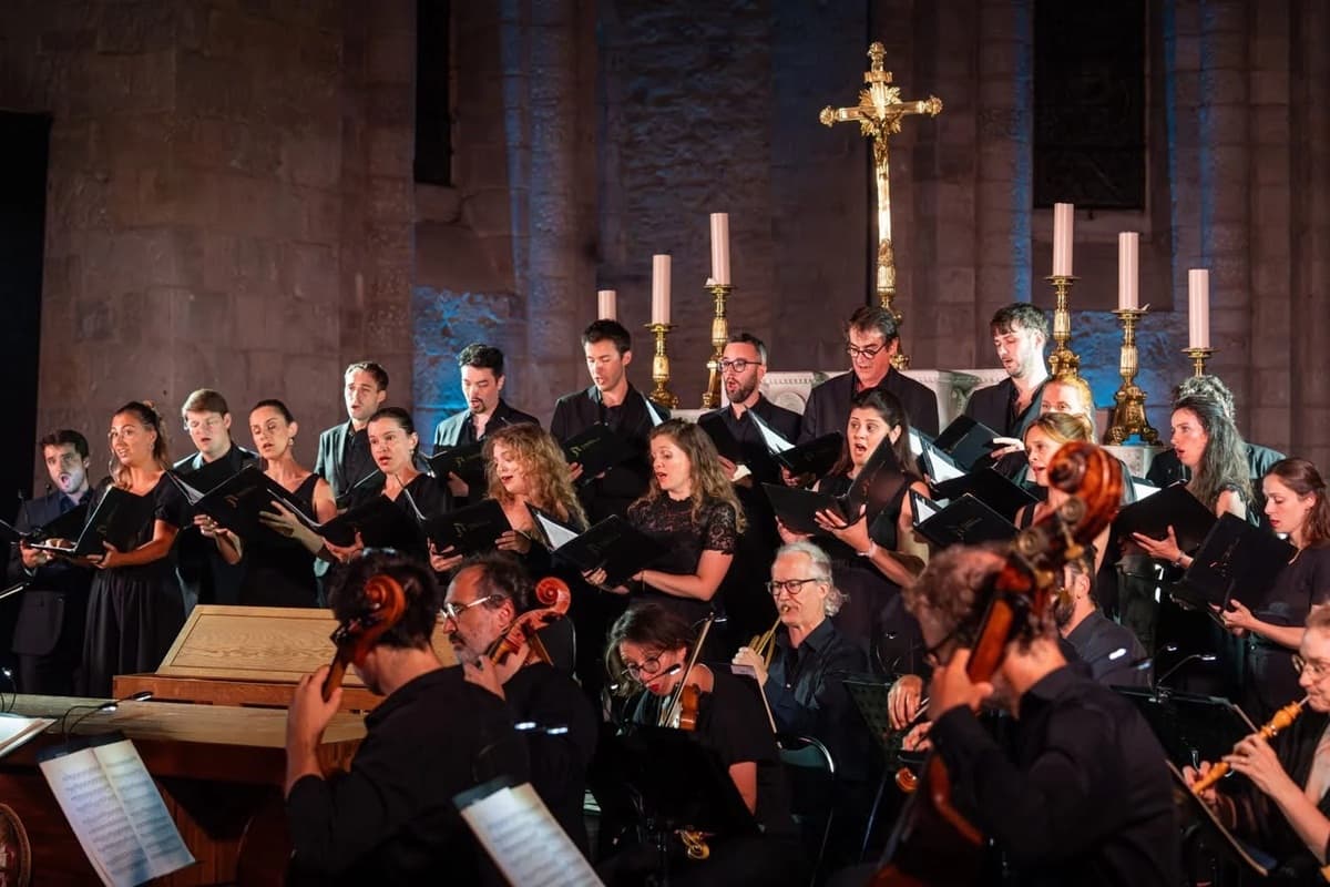 Illustration de l'événement : Festival Les Heures Musicales de l'Abbaye de Lessay > Le Concert de la Loge - Ensemble La Sportelle - Julien Chauvin