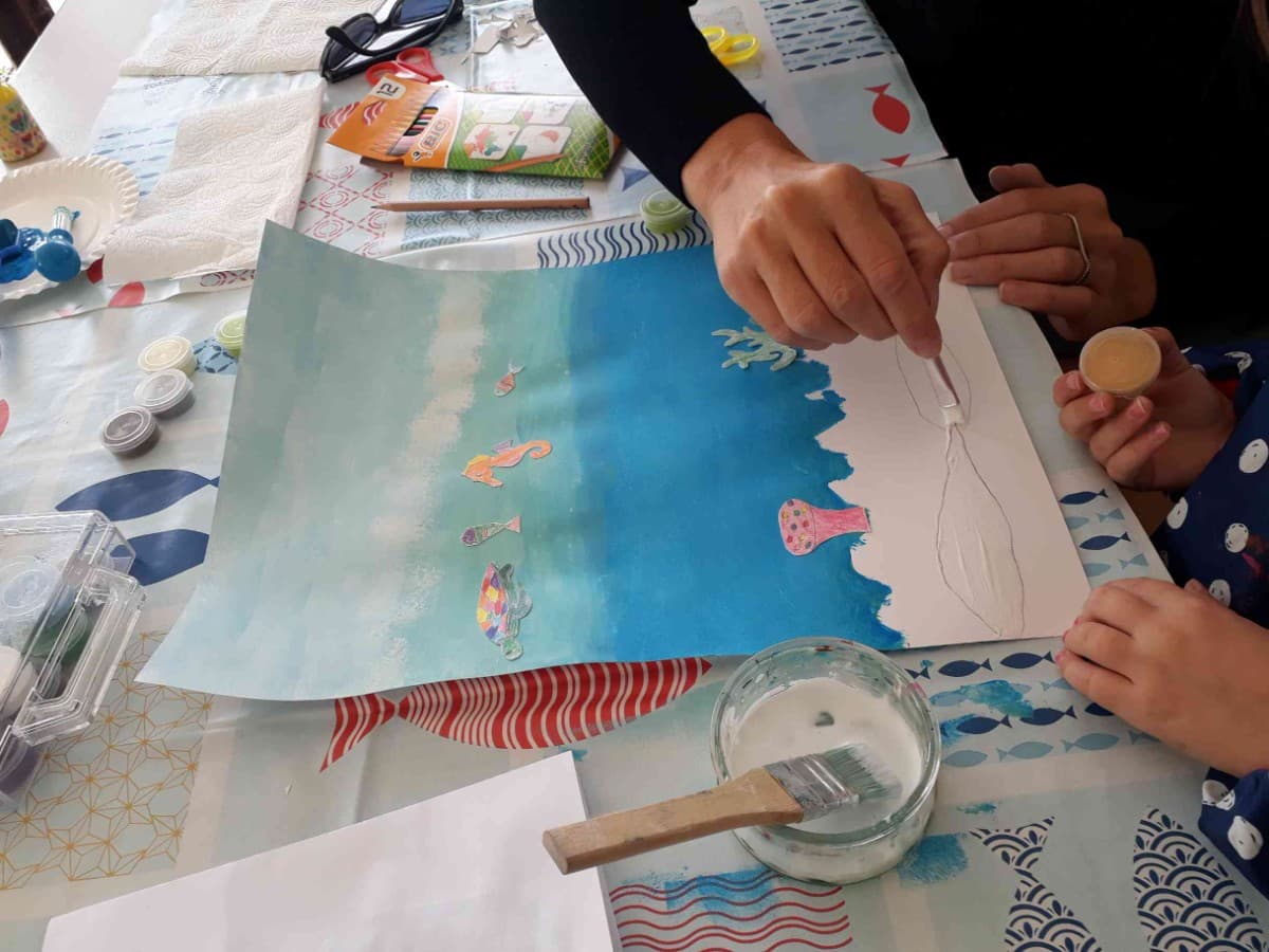 Illustration de l'événement : Atelier Jeune Public - Plongeons dans les couleurs