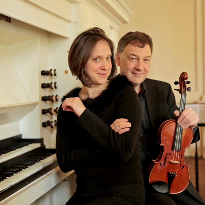 Illustration de l'événement : Concert de Frédéric d'Ursel, violon et Cindy Castillo, orgue