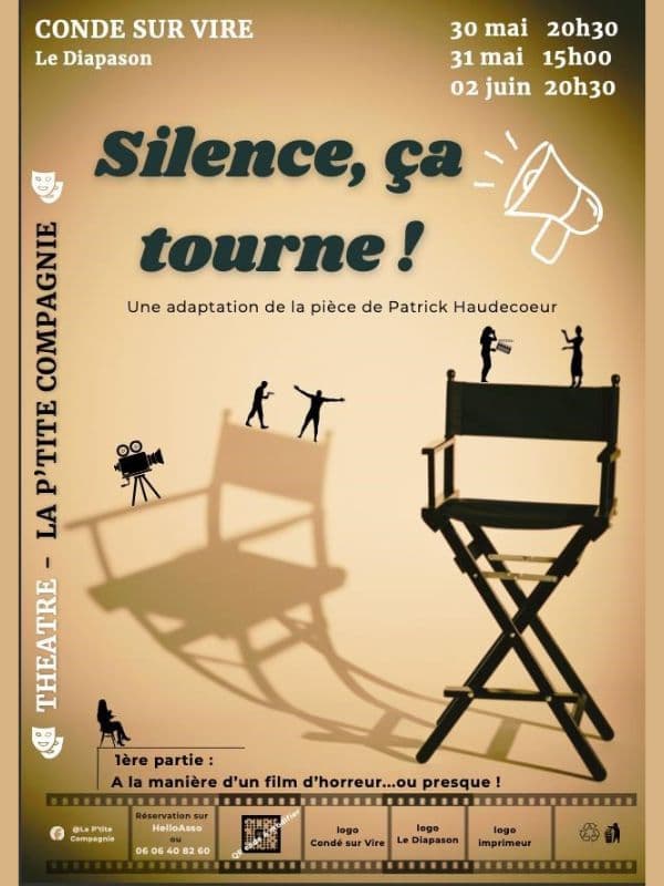 Illustration de l'événement : Théâtre Silence, ça tourne !