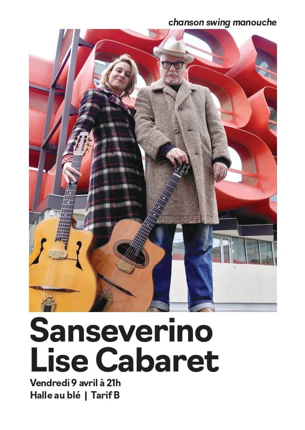 Illustration de l'événement : Concert du mois - Sanseverino x Lise Cabaret