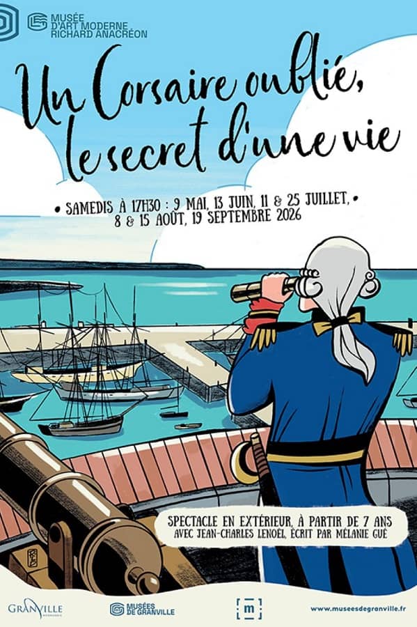 Illustration de l'événement : Un corsaire oublié, le secret d'une vie