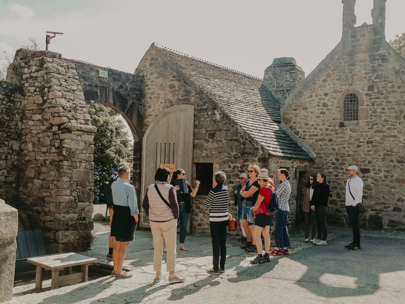 Illustration de l'événement : Visite commentée : histoire du manoir du Tourp