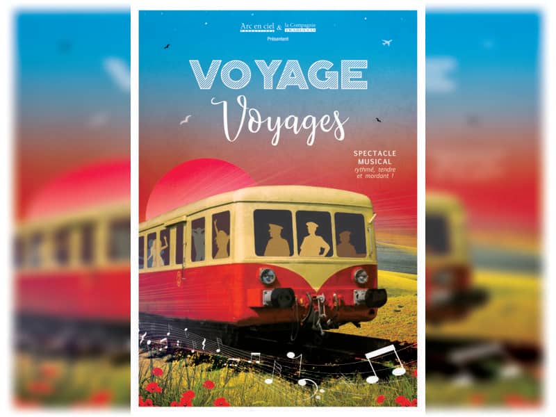 Illustration de l'événement : Comédie musicale "Voyage voyages"