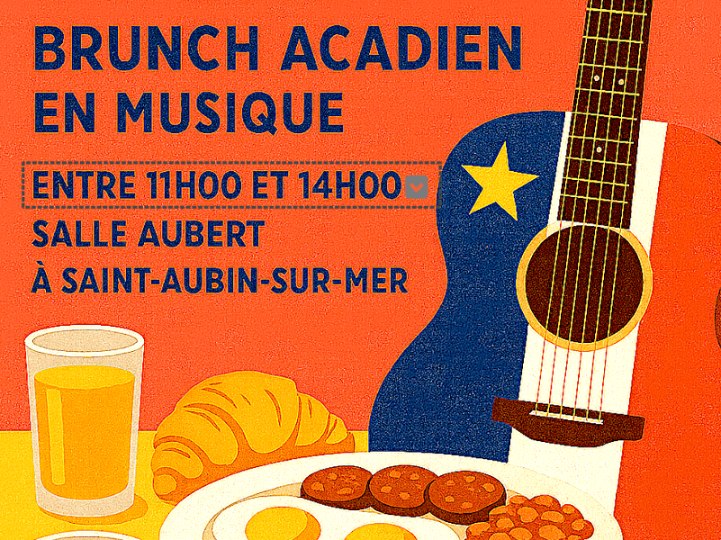 Illustration de l'événement : Festival La Semaine Acadienne : Brunch acadien en musique