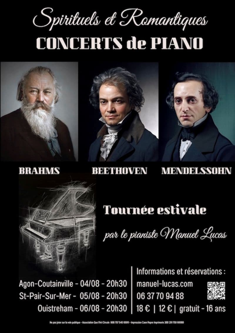 Illustration de l'événement : Spirituels et Romantiques au piano