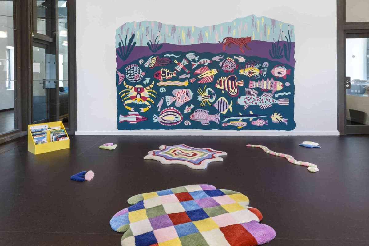 Illustration de l'événement : Réalisation d’une fresque avec Joanna Calderwood