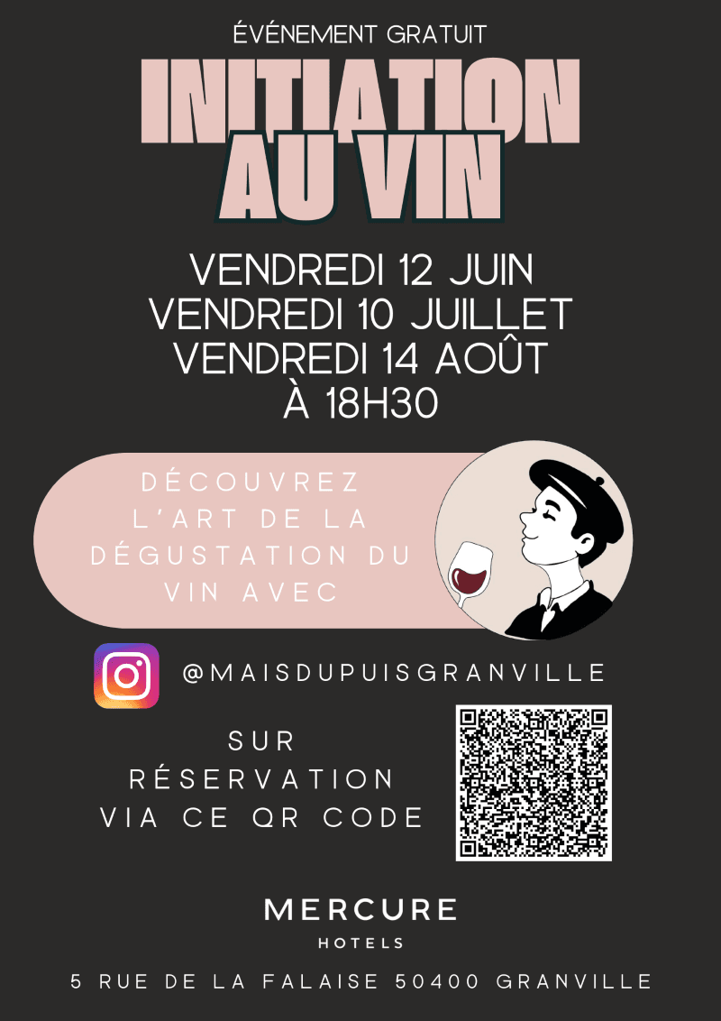 Illustration de l'événement : Initiation au vin avec Paul