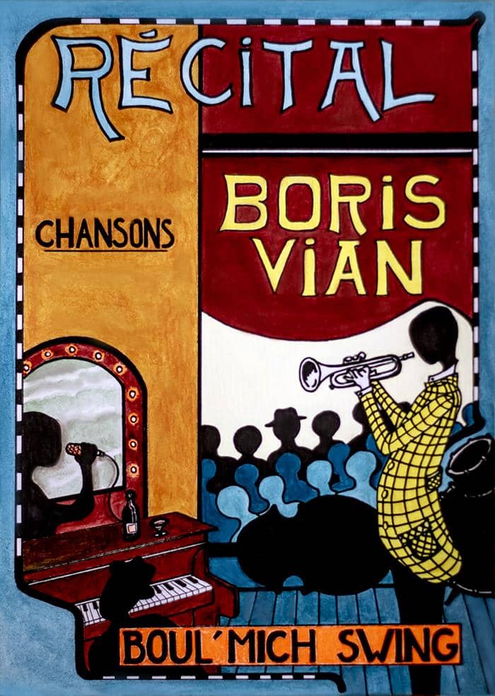 Illustration de l'événement : Concert du Boul'mich Swing sur Boris Vian