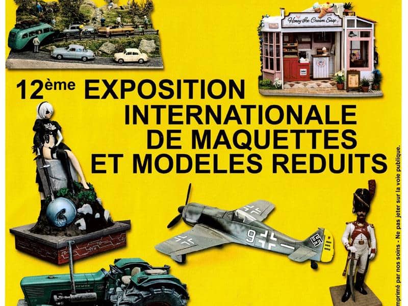 Illustration de l'événement : Exposition internationale de maquettes et de modèles réduits