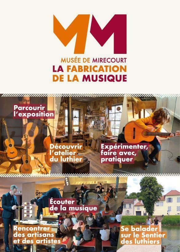 Illustration de l'événement : Exposition - la fabrication de la musique départ Mirecourt - parcours en autonomie